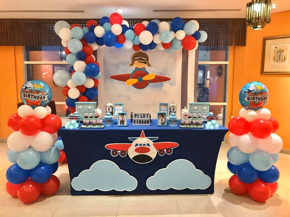 Aeroplane Theme Decoration