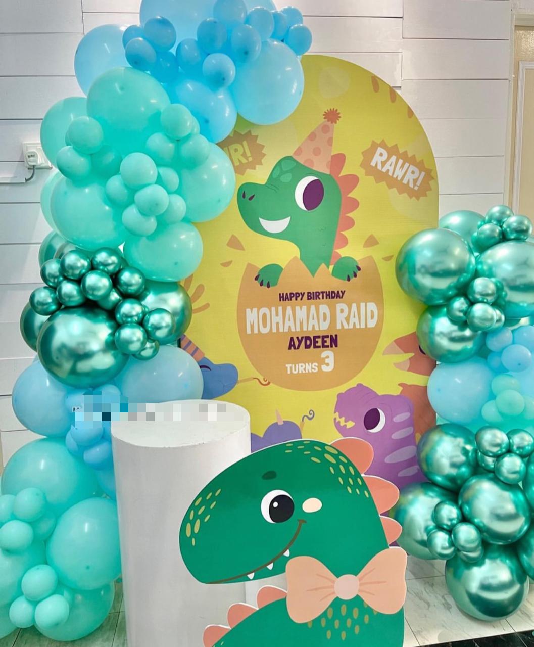 Cartoon Dinosaur Theme Decor