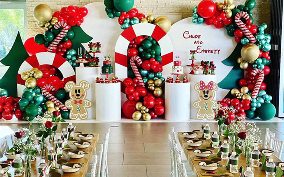 Christmas Birthday Decoration