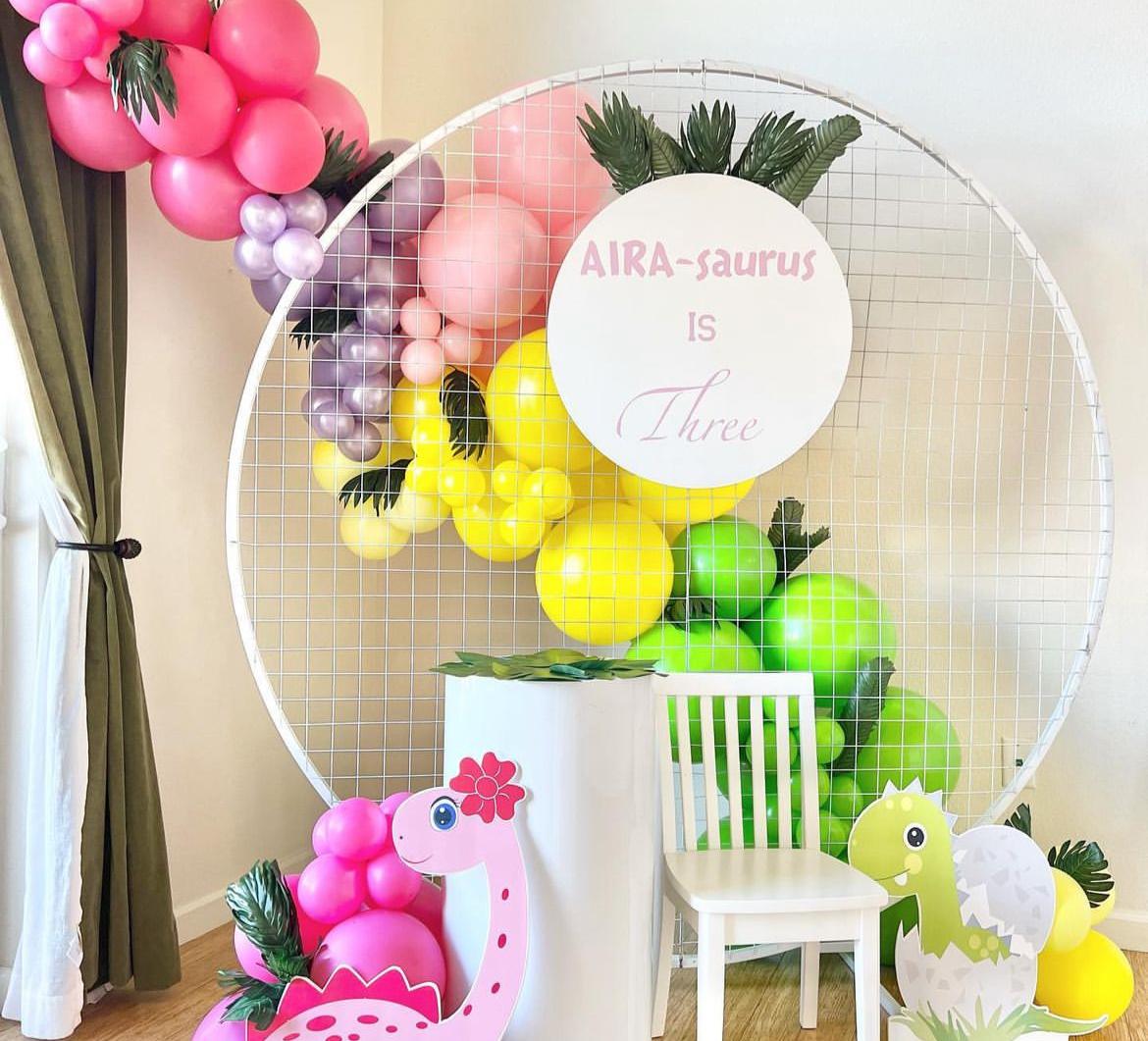 Cute Dinosaur Theme Birthday