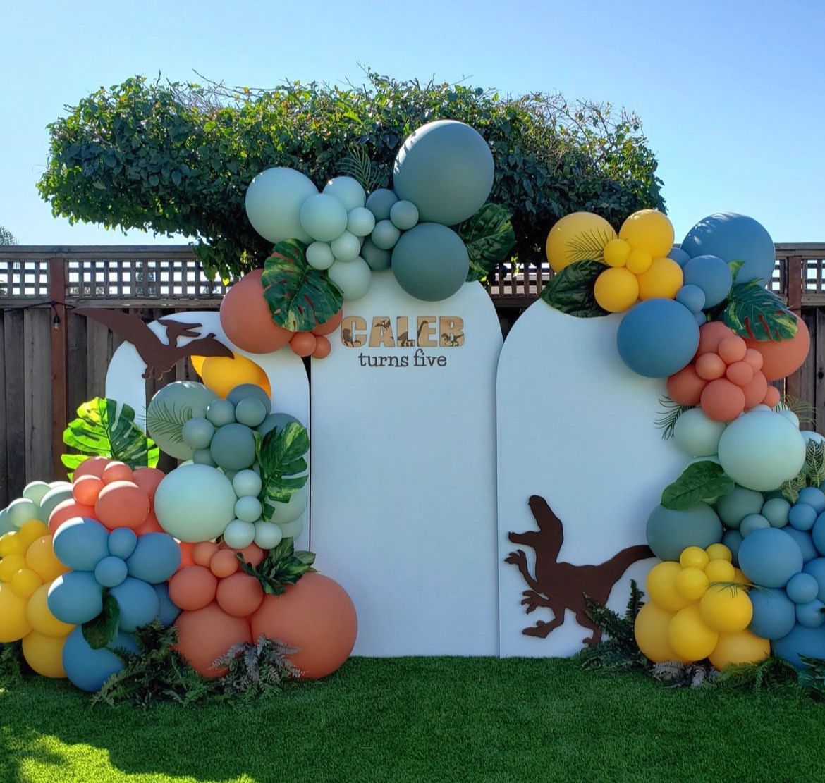 Dinosaur Theme Blue Decor