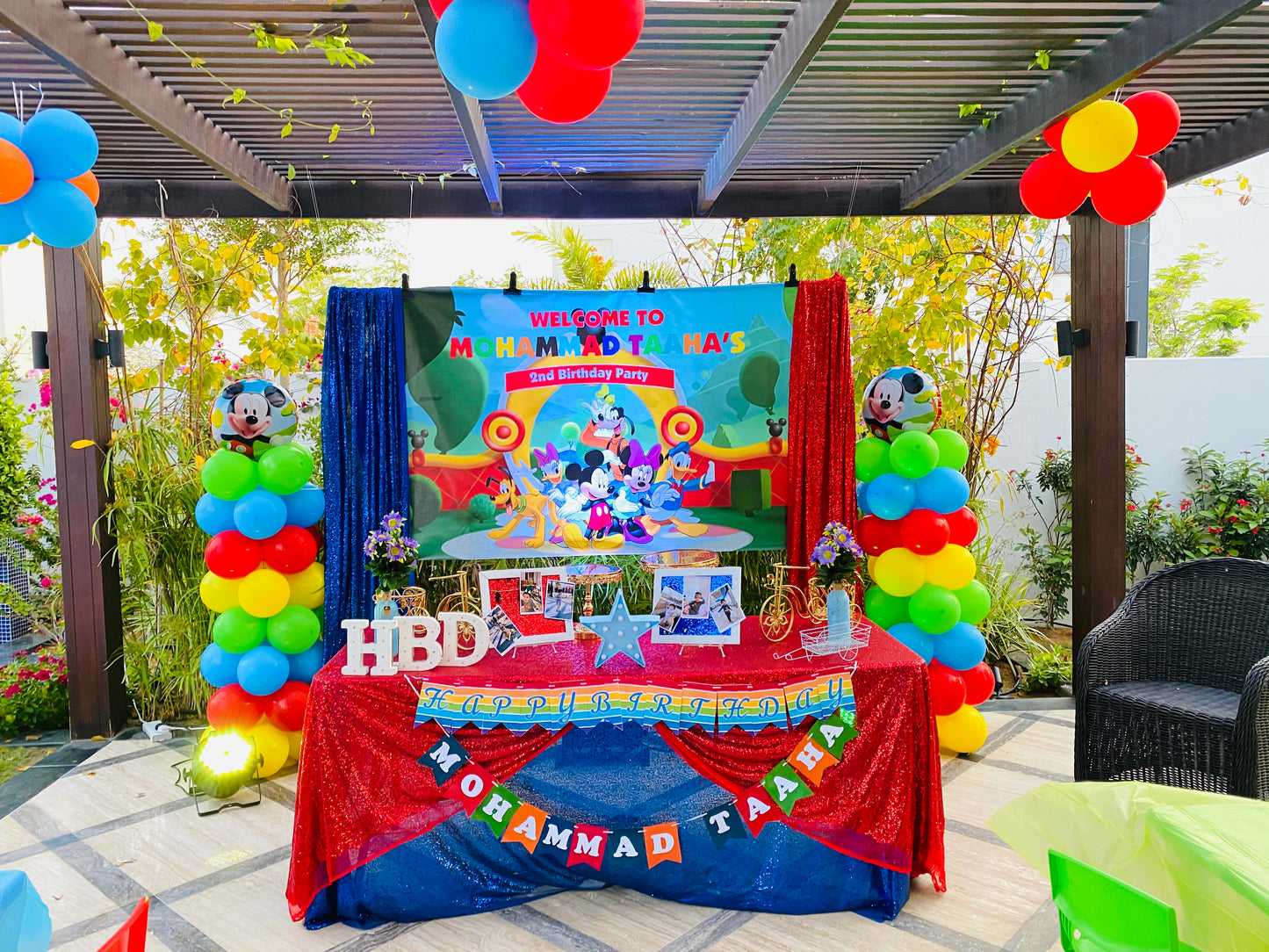 Disney Mickey Mouse Villa Decoration