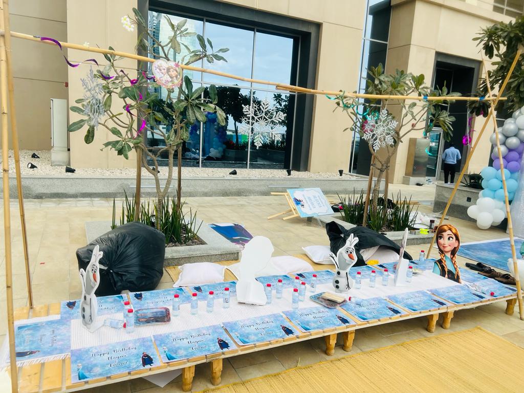 Frozen Theme Birthday Decor