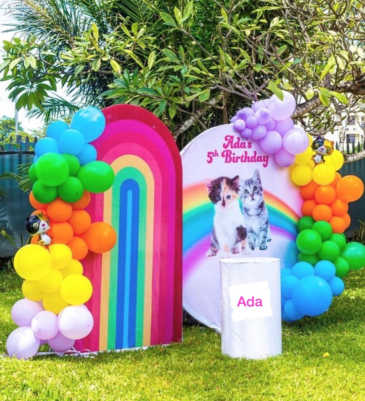 Kitten Theme Birthday Decor 2