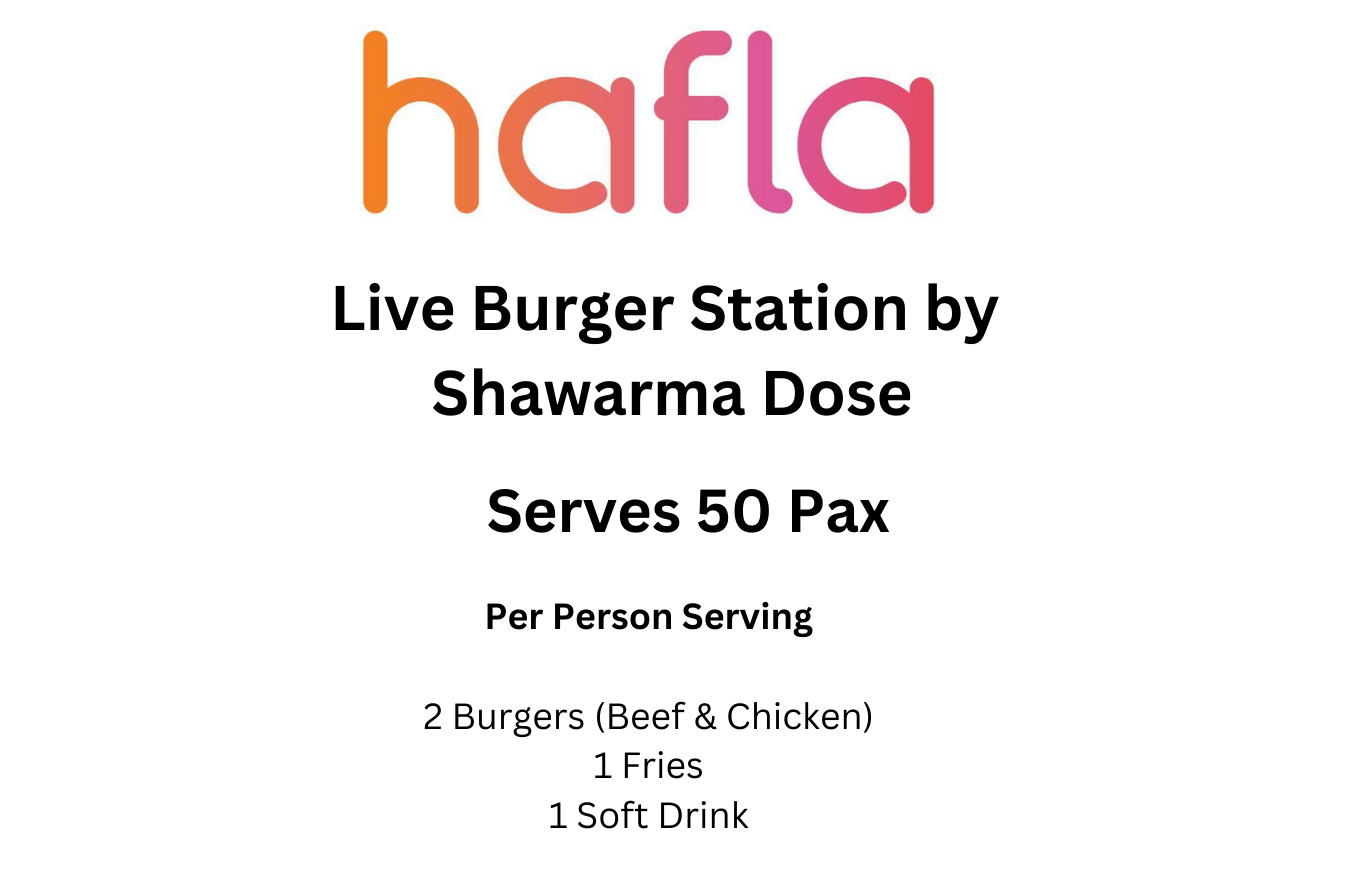 Live Burger Station by Shawarma Dose