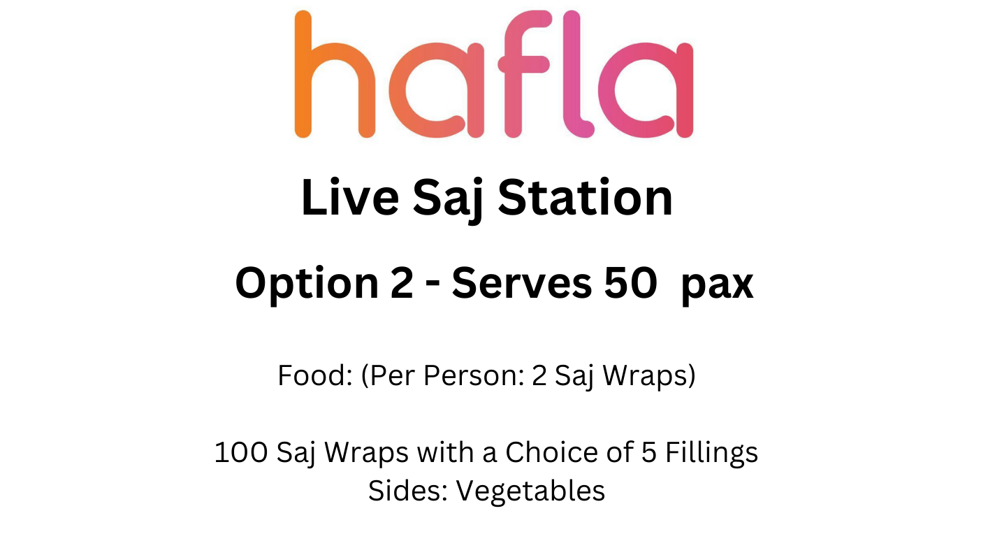 Live Saj Station by Wafi Gourmet