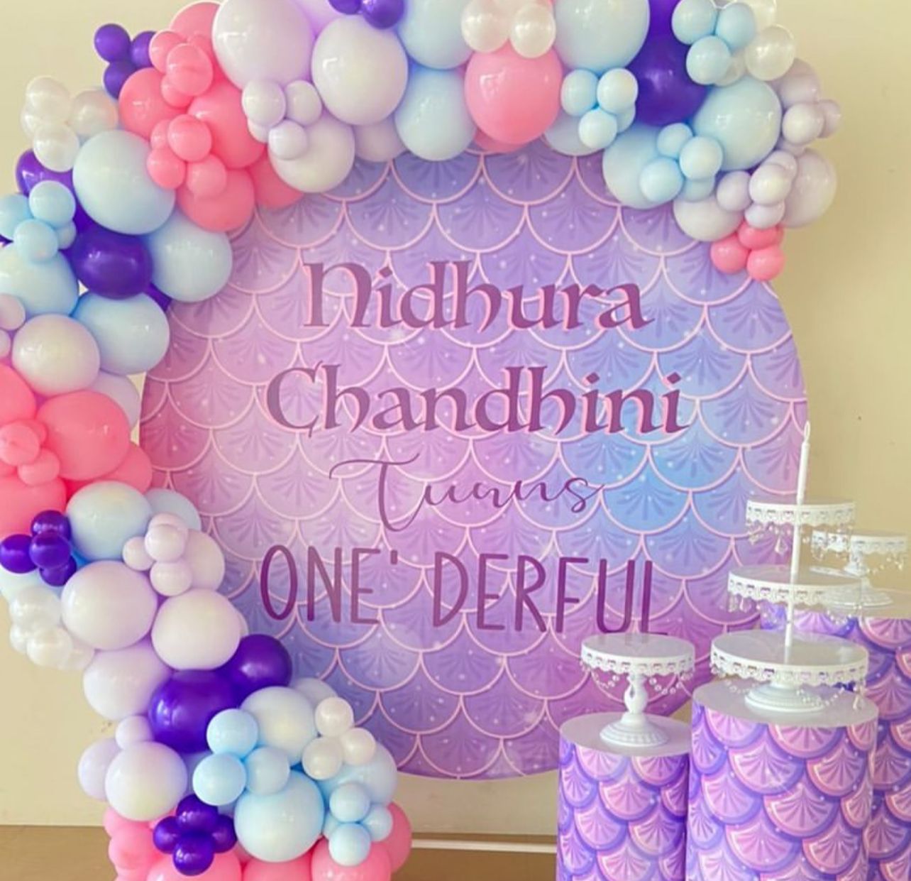 Mermaid Scales Theme Decor