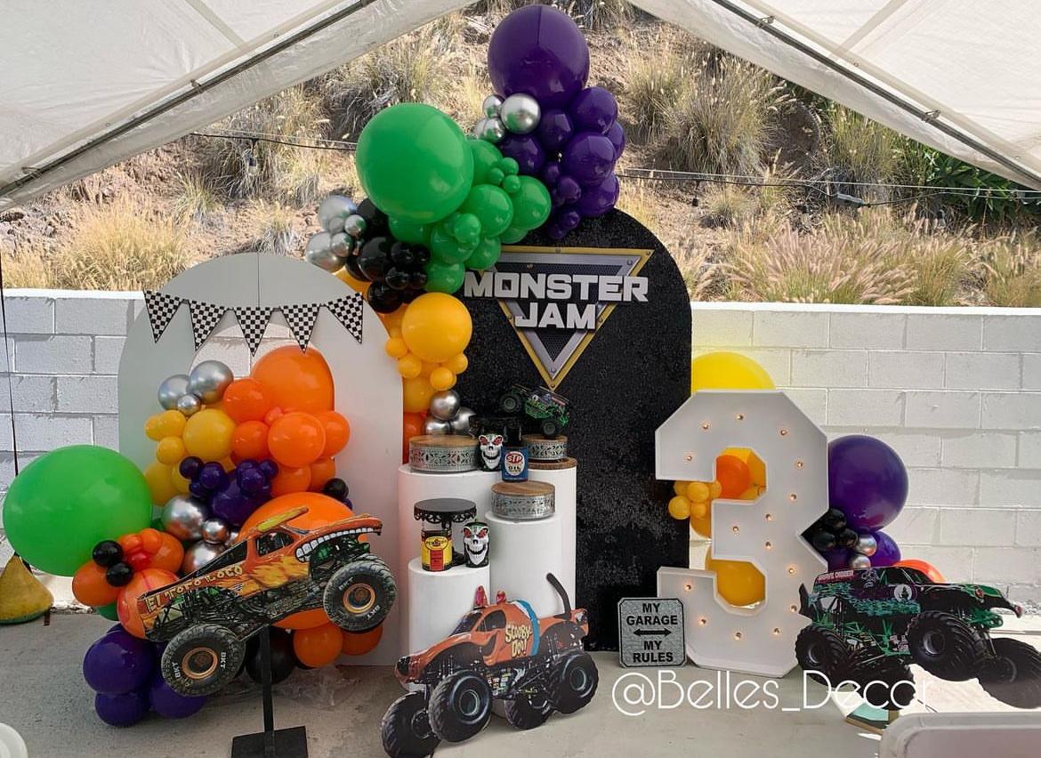 Monster Jam Decor