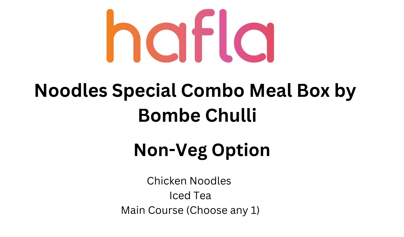 Noodles Special Combo Meal Box by Bombe Chulli