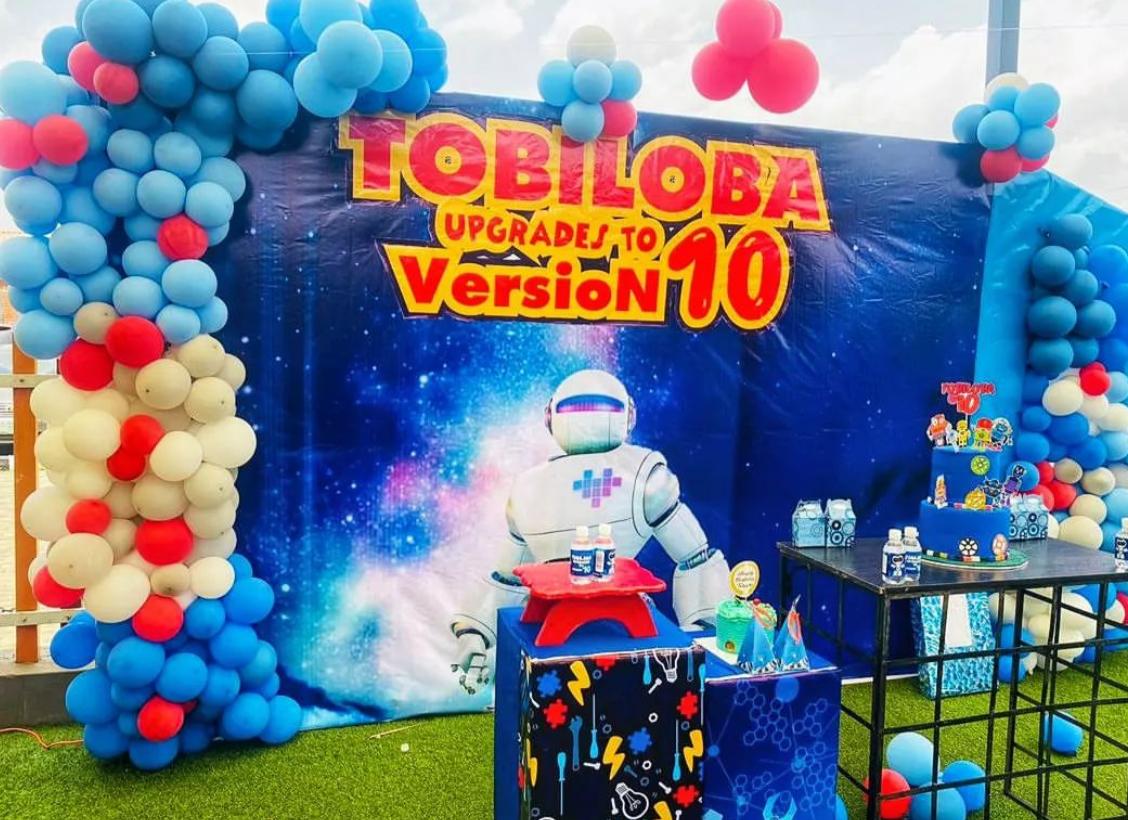 Robo Theme Decor
