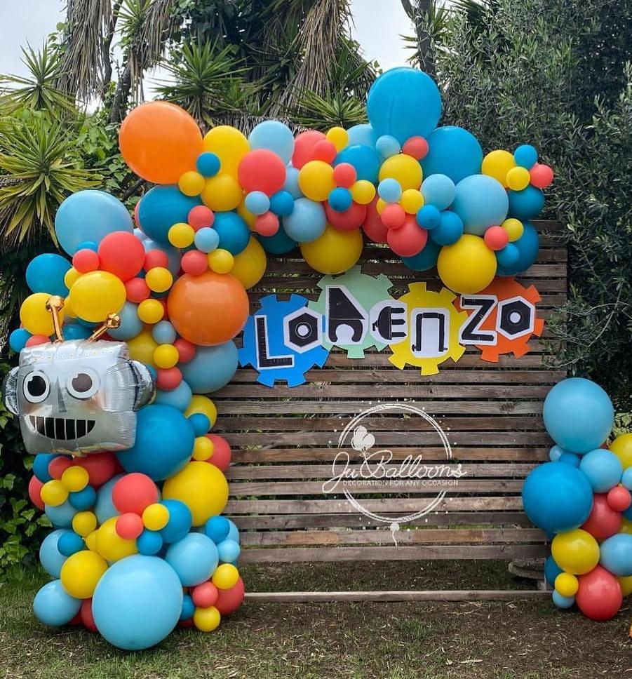 Robotic Theme Birthday Decor