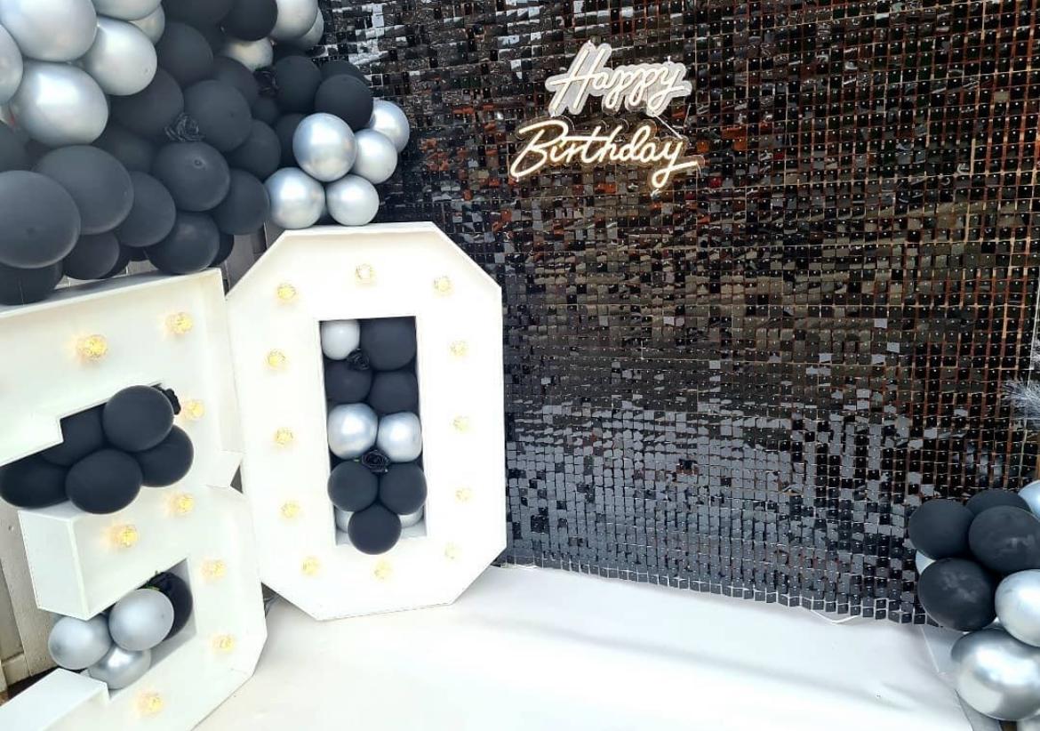 Shimmering Wall Backdrop 2