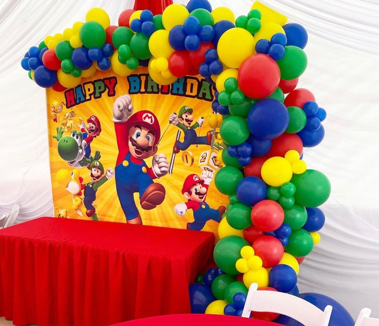 Super Mario Theme Decor 2