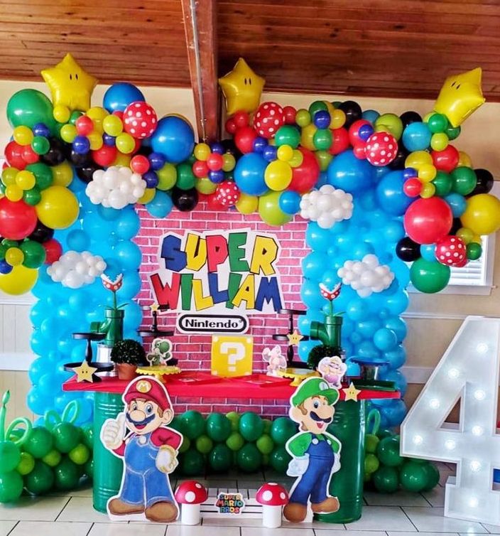 Super Mario Theme Decor 4