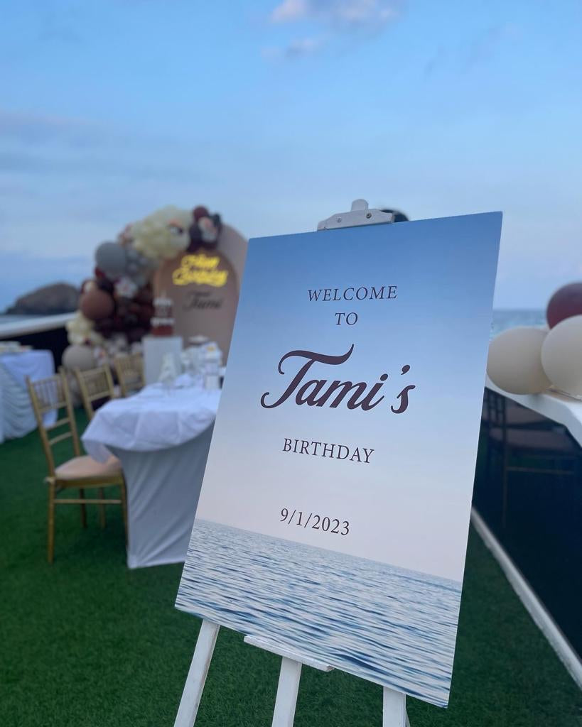 Tami Boat Birthday Decor