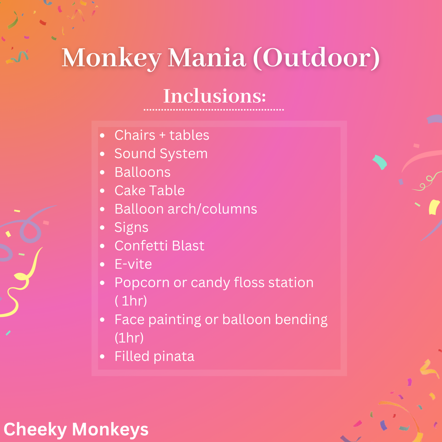 Cheeky Monkeys