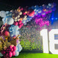18th Shimmering Birthday Decor