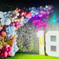 18th Shimmering Birthday Decor