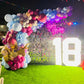 18th Shimmering Birthday Decor