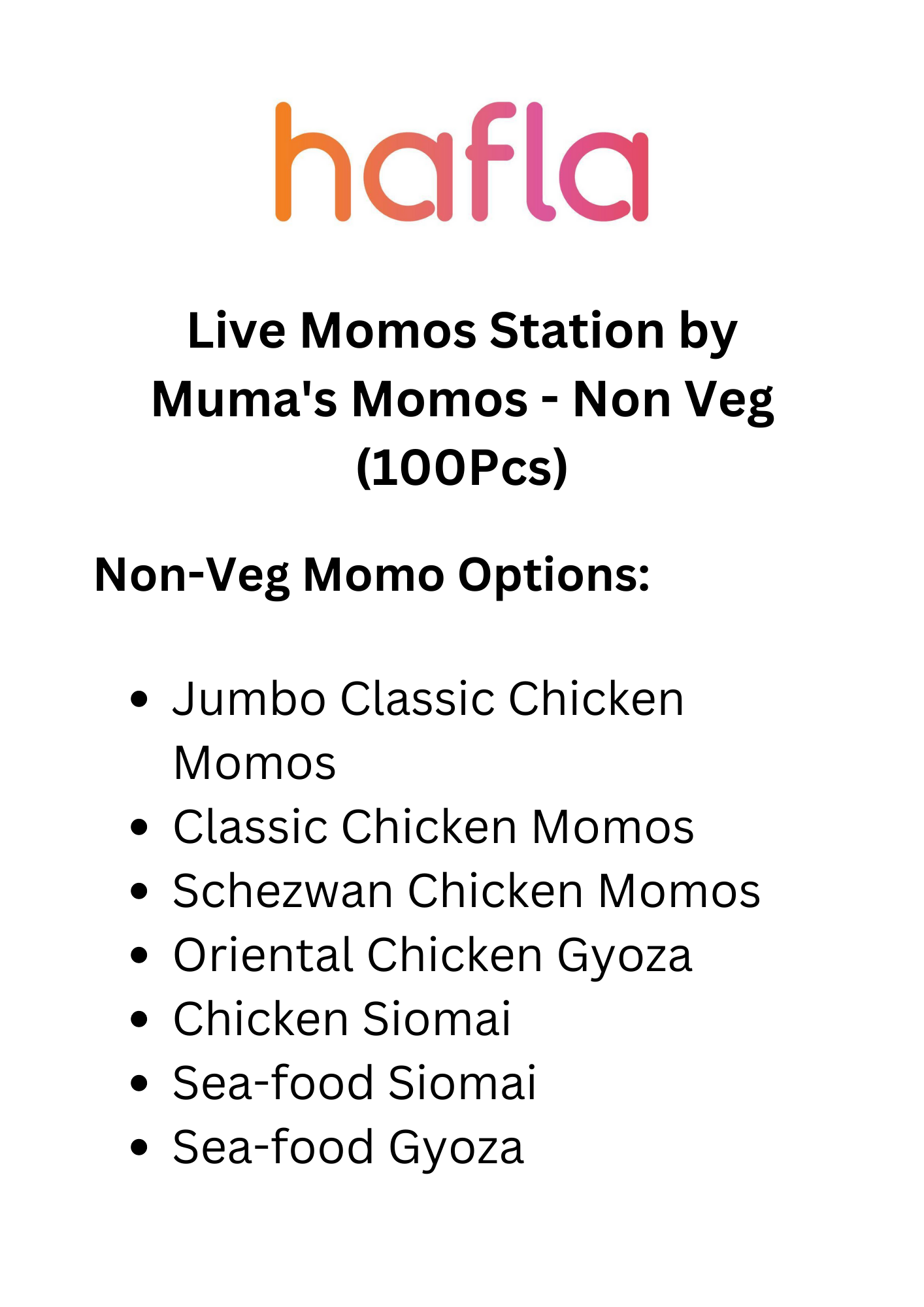 Live Momos Station by Muma's Momos