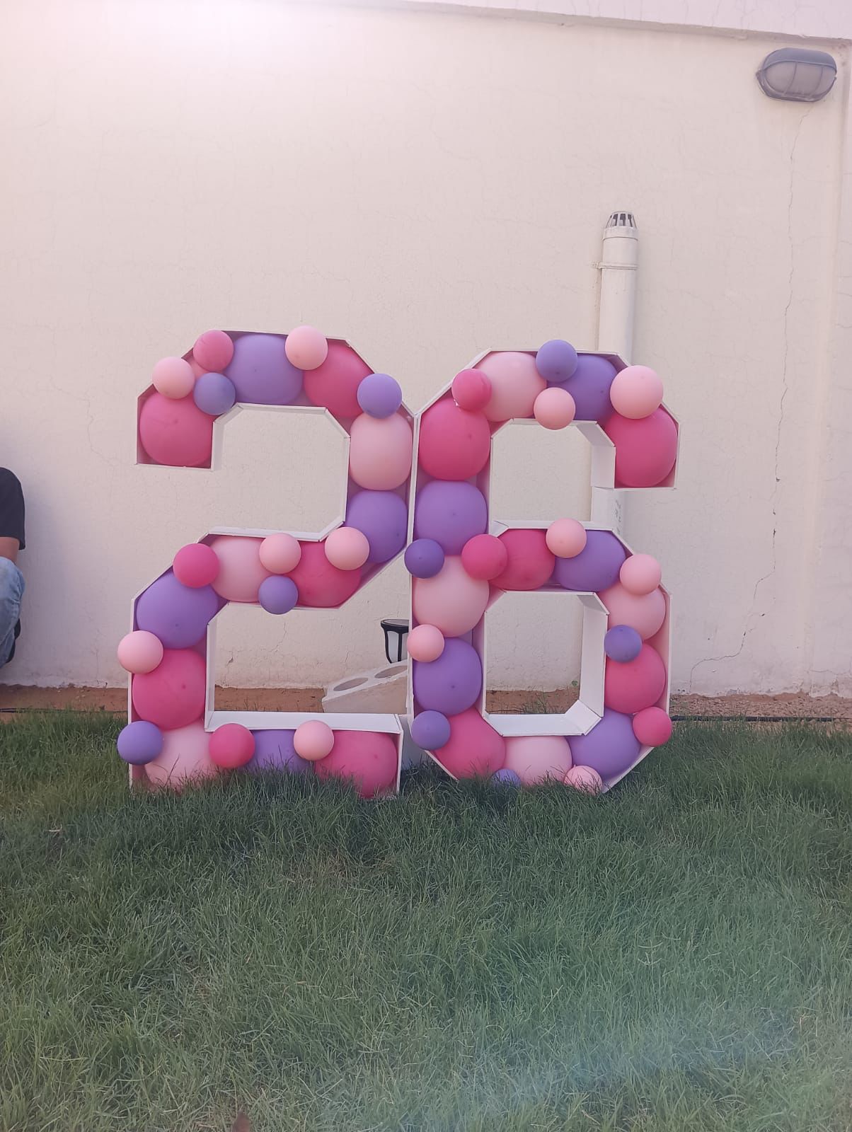 26th Birthday Number Decor