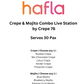Live Crepe & Mojito Combo Station by Crepe 76