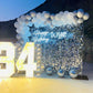 34th Happy Birthday Decor