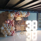 38th Birthday Shimmering Decor