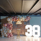 38th Birthday Shimmering Decor
