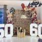 50-60 Birthday Decor