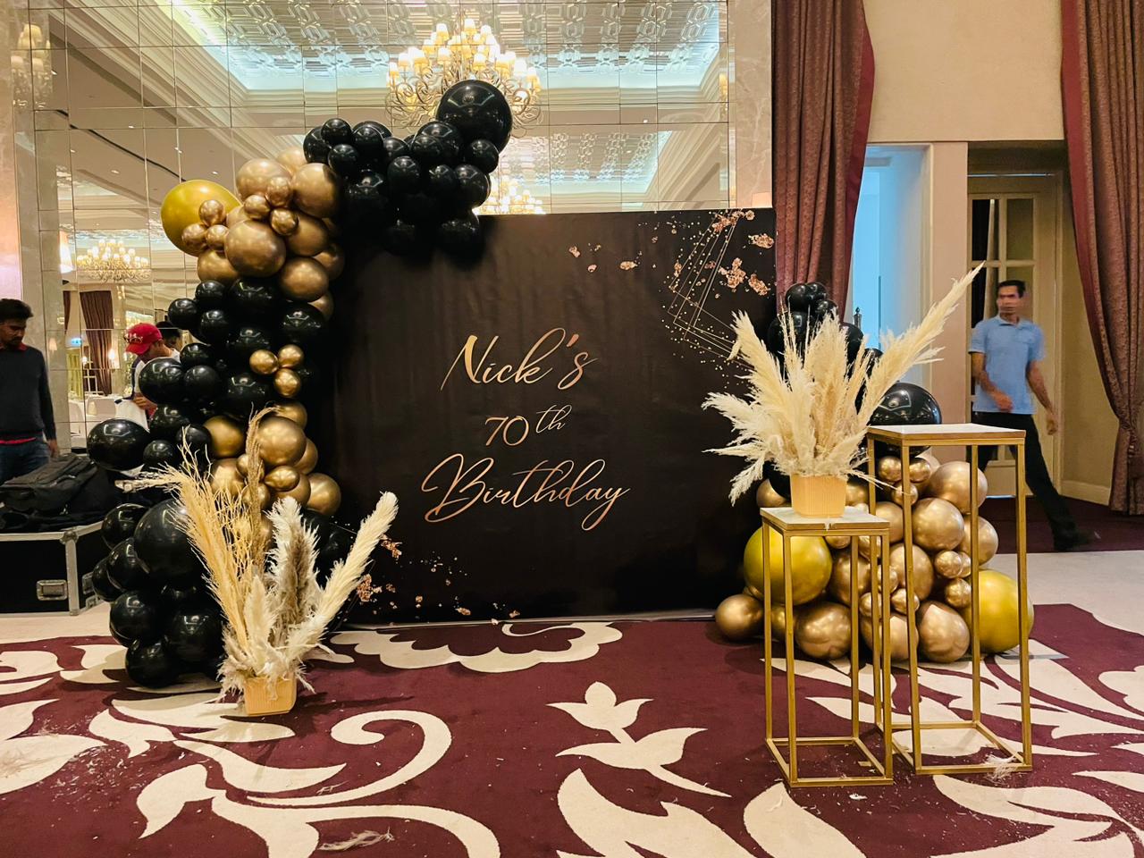 70th Birthday Decor