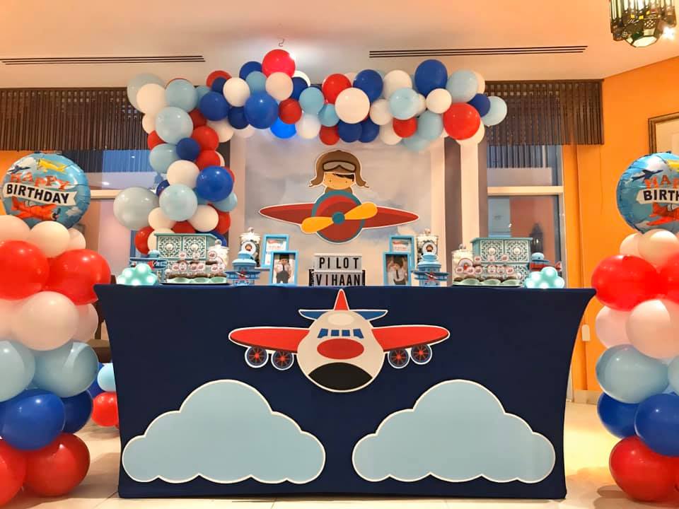 Aeroplane Theme Decoration