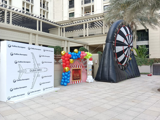 Aerospace Circus Theme Decor