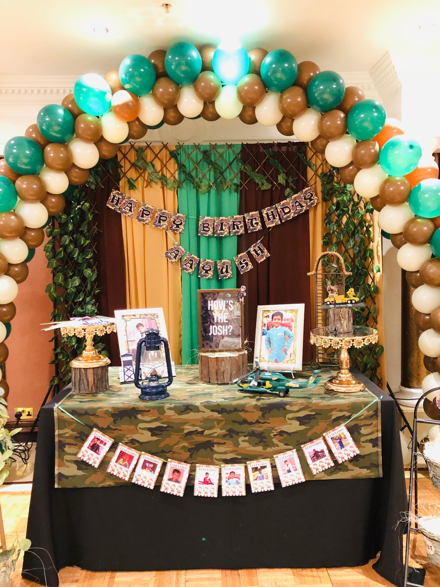 Army Theme Decoration