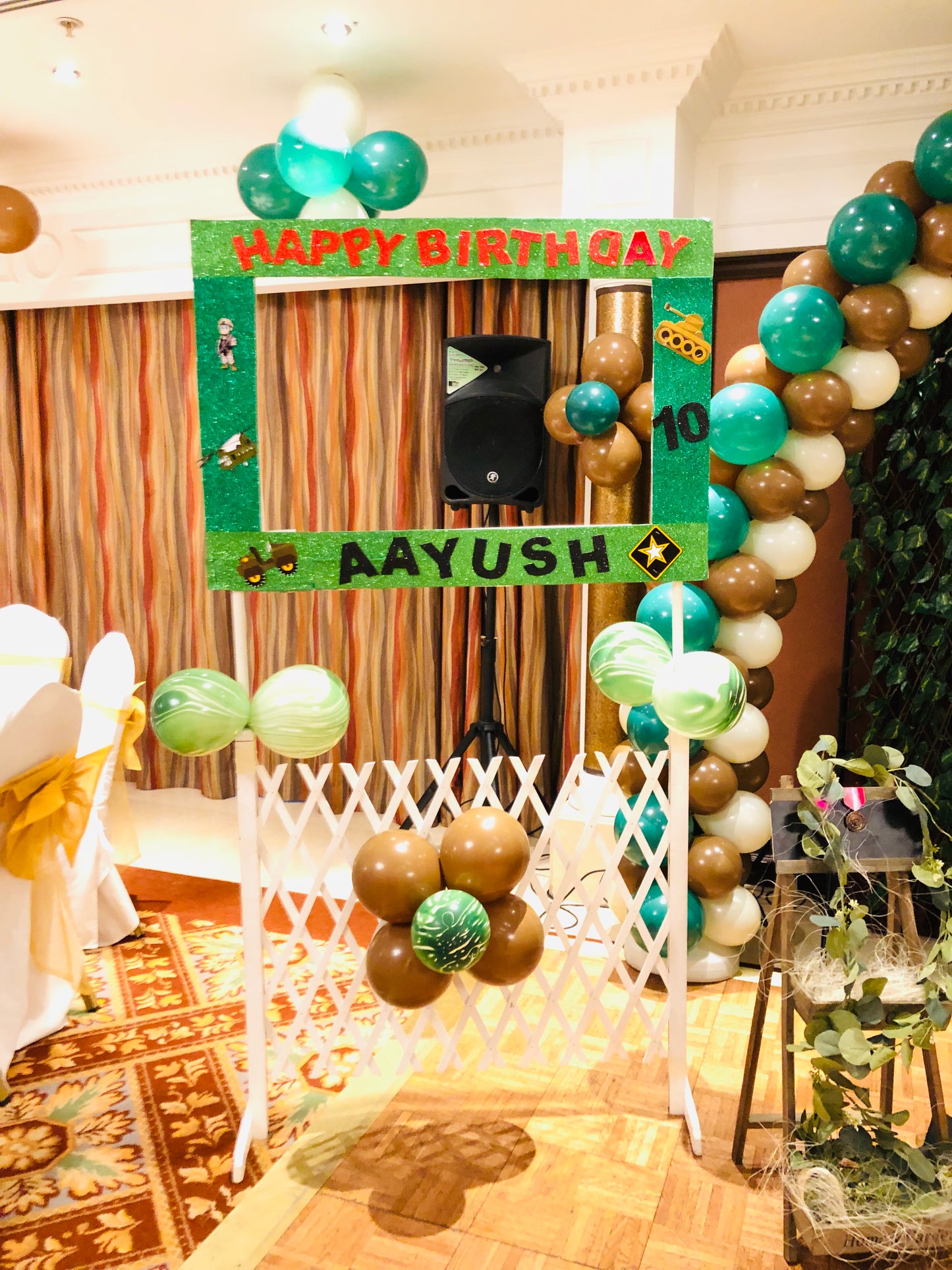 Army Theme Decoration