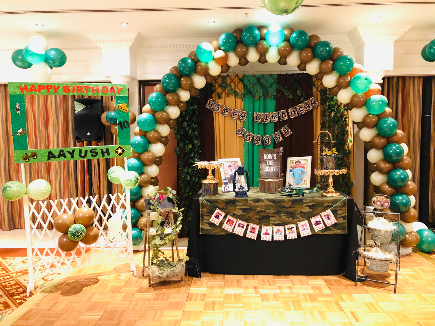 Army Theme Decoration