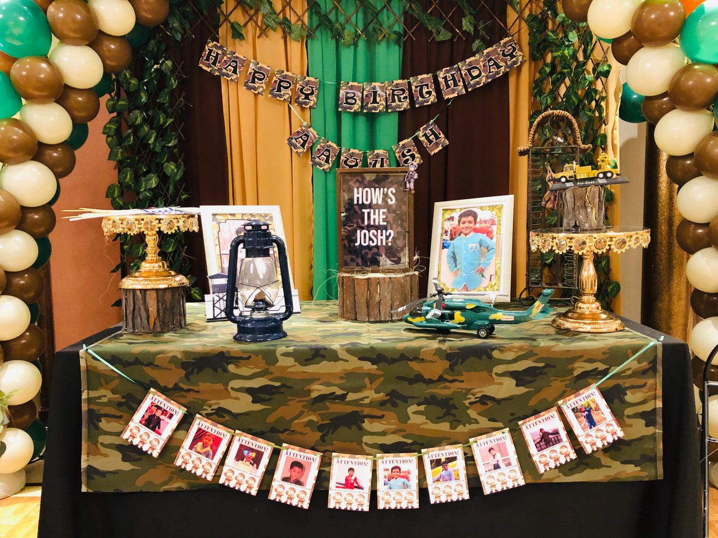 Army Theme Decoration
