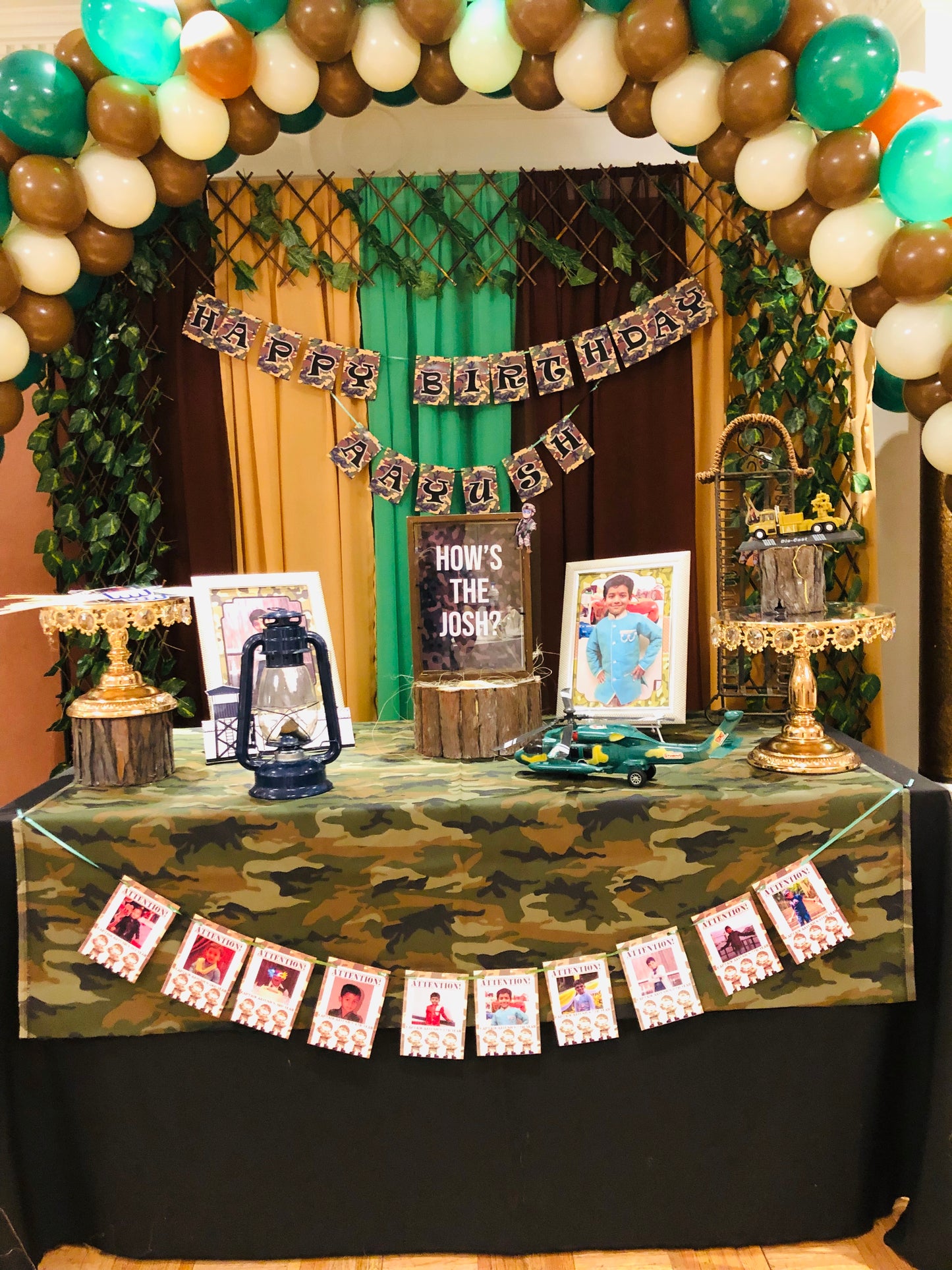 Army Theme Decoration