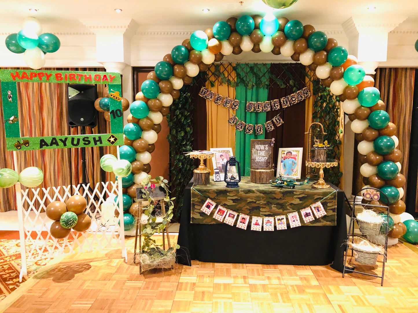 Army Theme Decoration