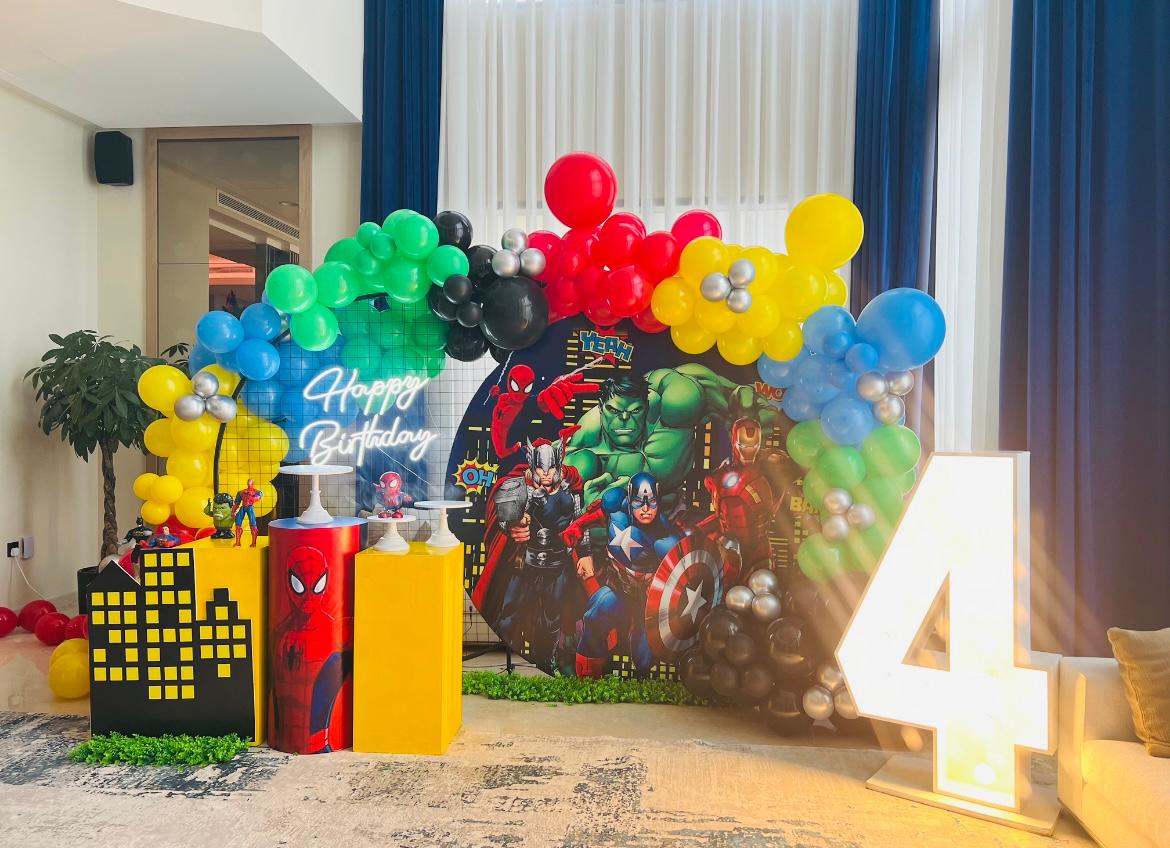 Avengers Theme Decor