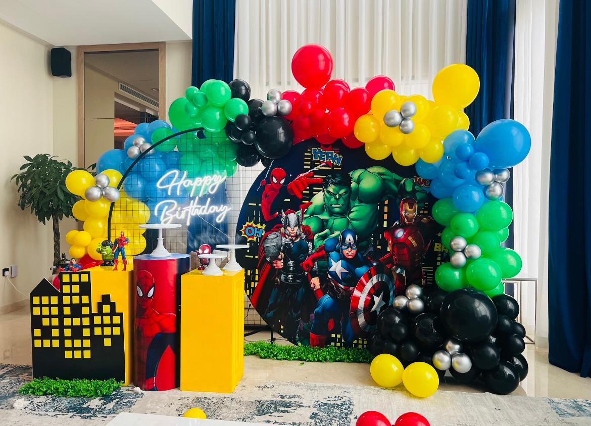 Avengers Theme Decor