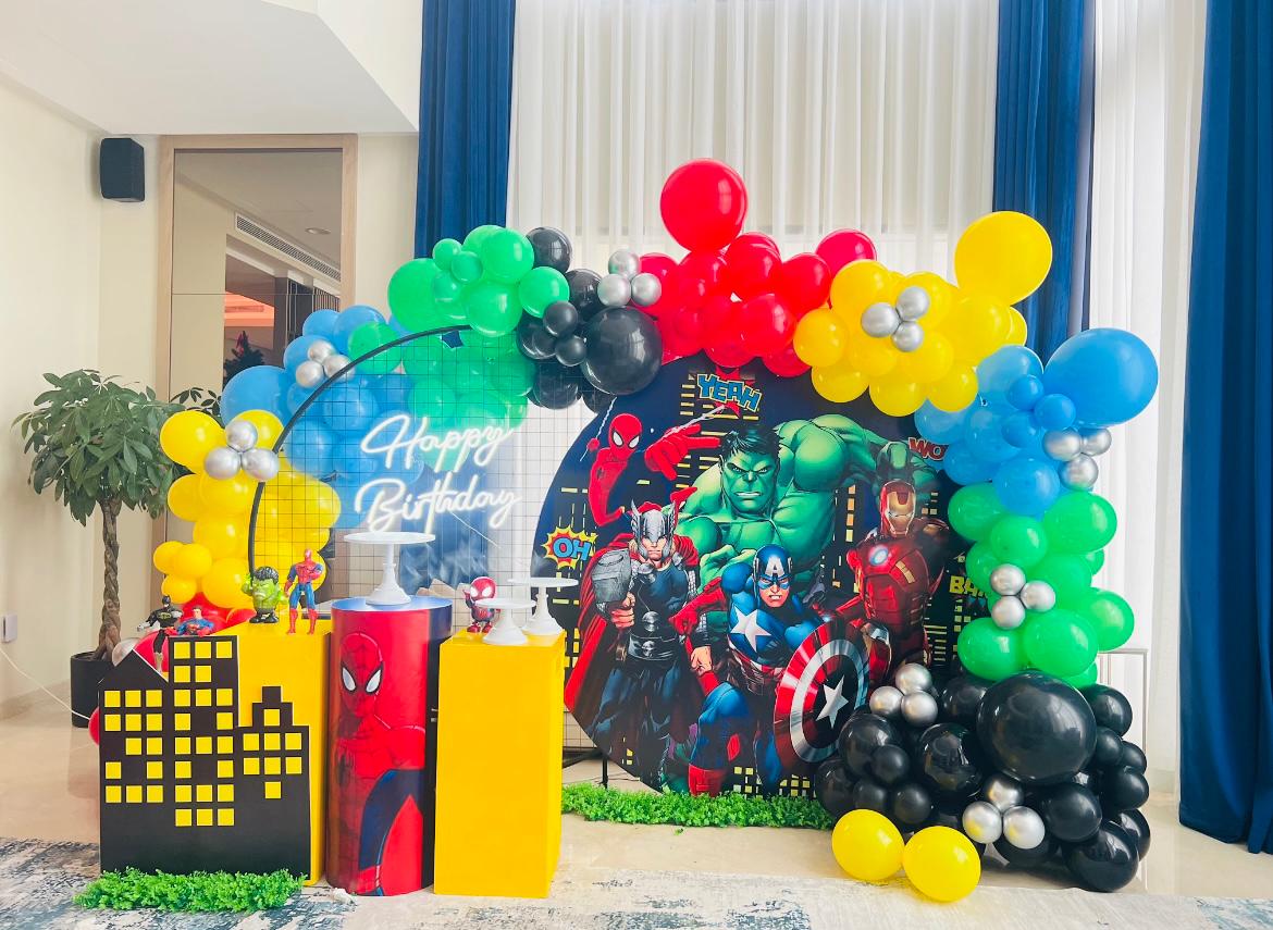 Avengers Theme Decor