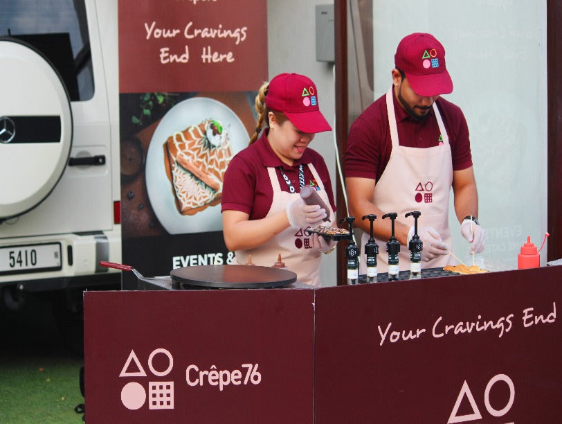 Live Crepe & Mojito Combo Station by Crepe 76