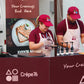 Live Mini Pancake-Mojito Combo Station by Crepe 76