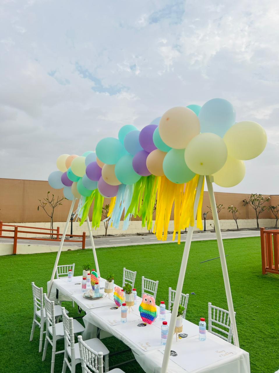 Balloon Wall Birthday