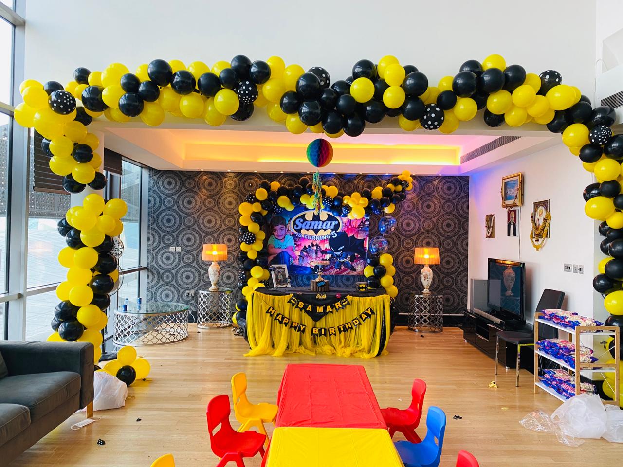 Batman Theme Decoration