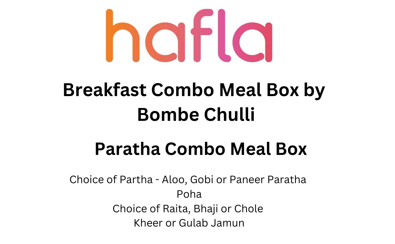 Breakfast Combo Meal Box by Bombe Chulli