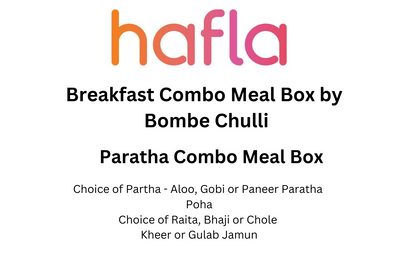 Breakfast Combo Meal Box by Bombe Chulli