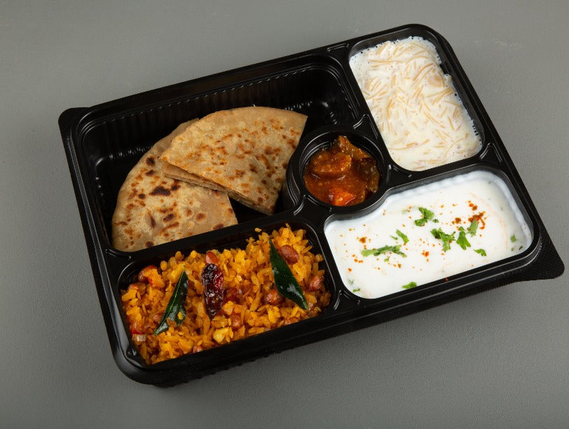 Breakfast Combo Meal Box by Bombe Chulli