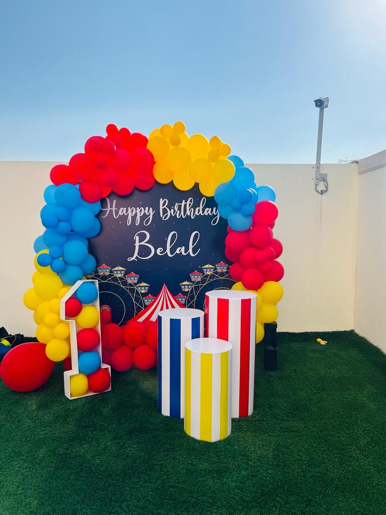 Carnival Theme Birthday Decor